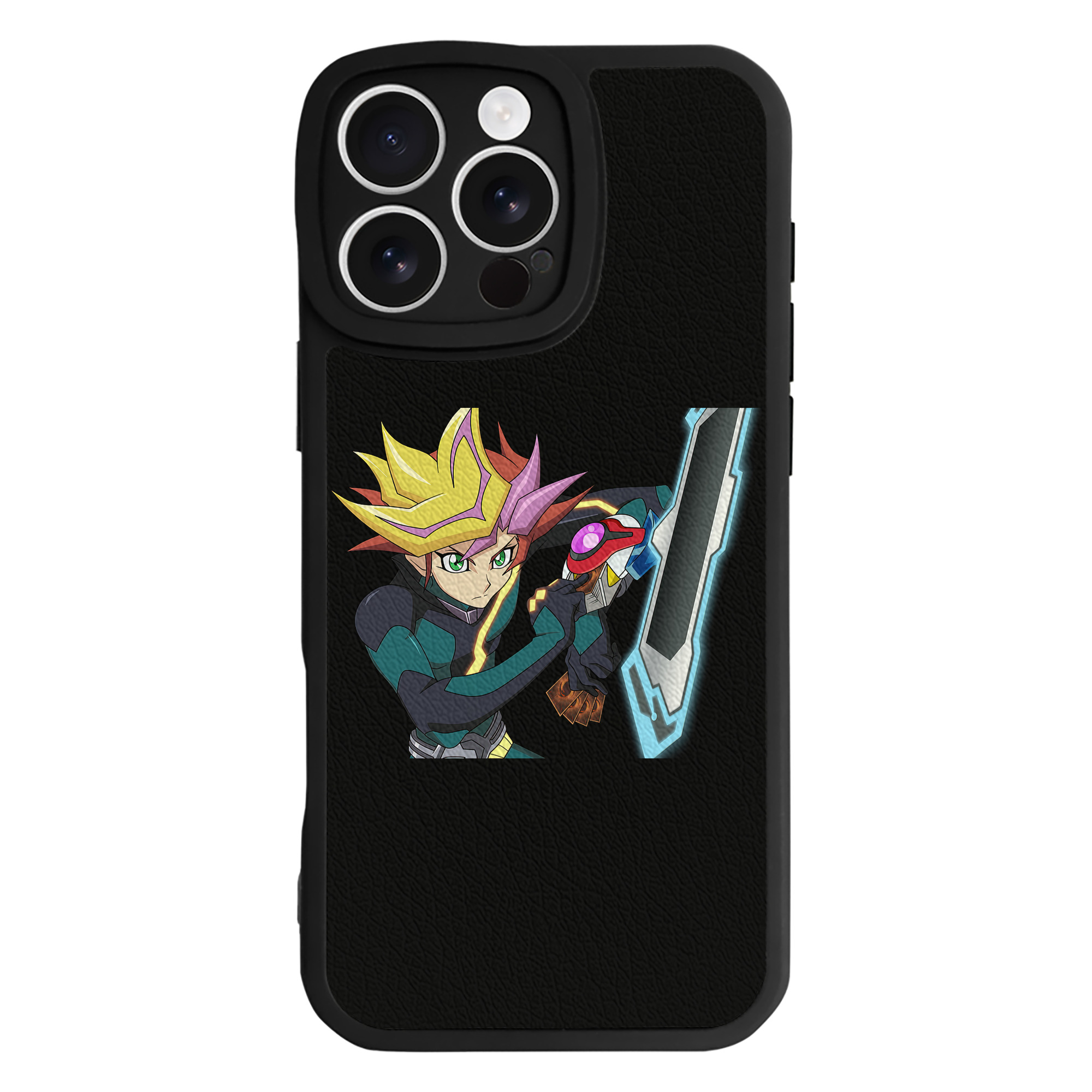 遊☆戯☆王 Yu-Gi-Oh! 【iPhone 16シリーズ対応】シリコンスマホケース（レザー調） 材質：シリコン